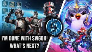 Why I quit SWGoH and what's next for me and the channel