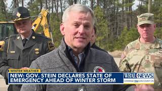Gov. Josh Stein declares state of emergency ahead of winter storm