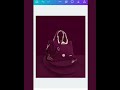 Creating a Premium Handbag Poster (Canva Tutorial) #shorts #graphicdesign #canvatutorial