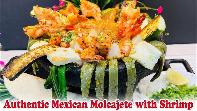 Molcajete Mixto CALIENTE!! INSANE Authentic Mexican Food RESTAURANT STYLE!  