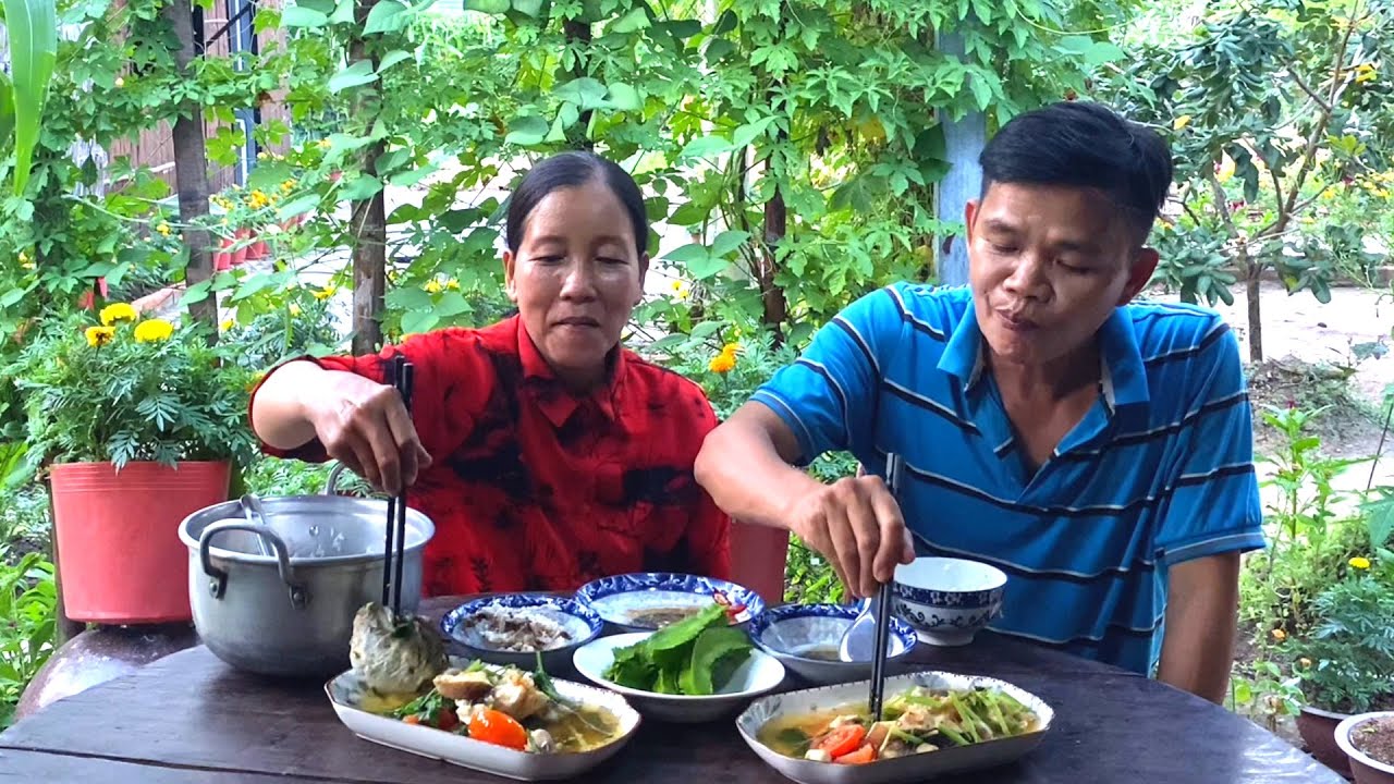 Cá Lóc Đồng Kho Cà , Bữa Cơm Vợ Nấu Thiệt Ngon Đúng Vị Quê 