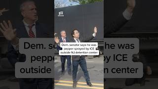 Dem senator says he was pepper sprayed by ICE outside NJ detention center