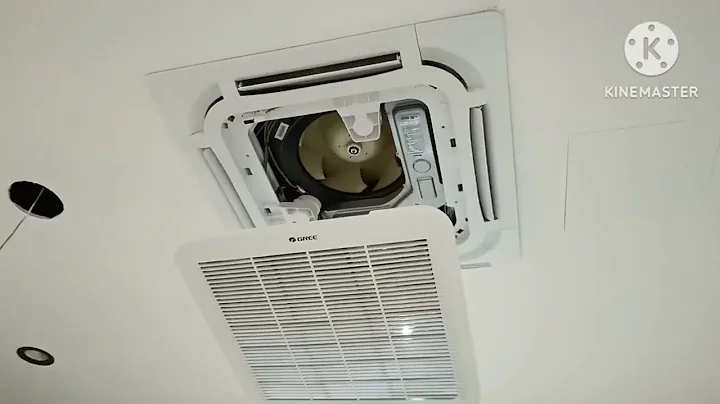 Gree Ac  cassette filter up down setting