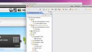 Android Application Development COUR   011   Adding Resources and Setting Background