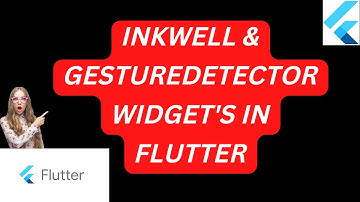 Inkwell widget in Flutter