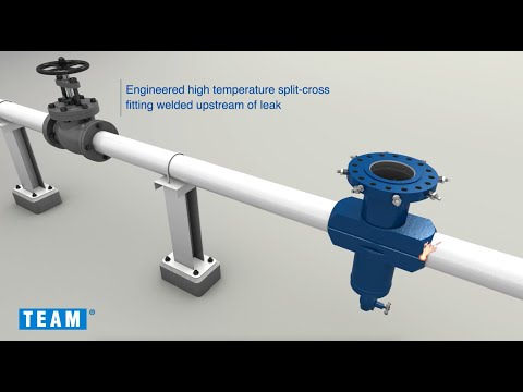 TEAM High-Temperature Line Stops Animation