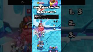How Cheap Can You Defend This ? Evo Skeleton Army | 3 Elixir #clashroyale
