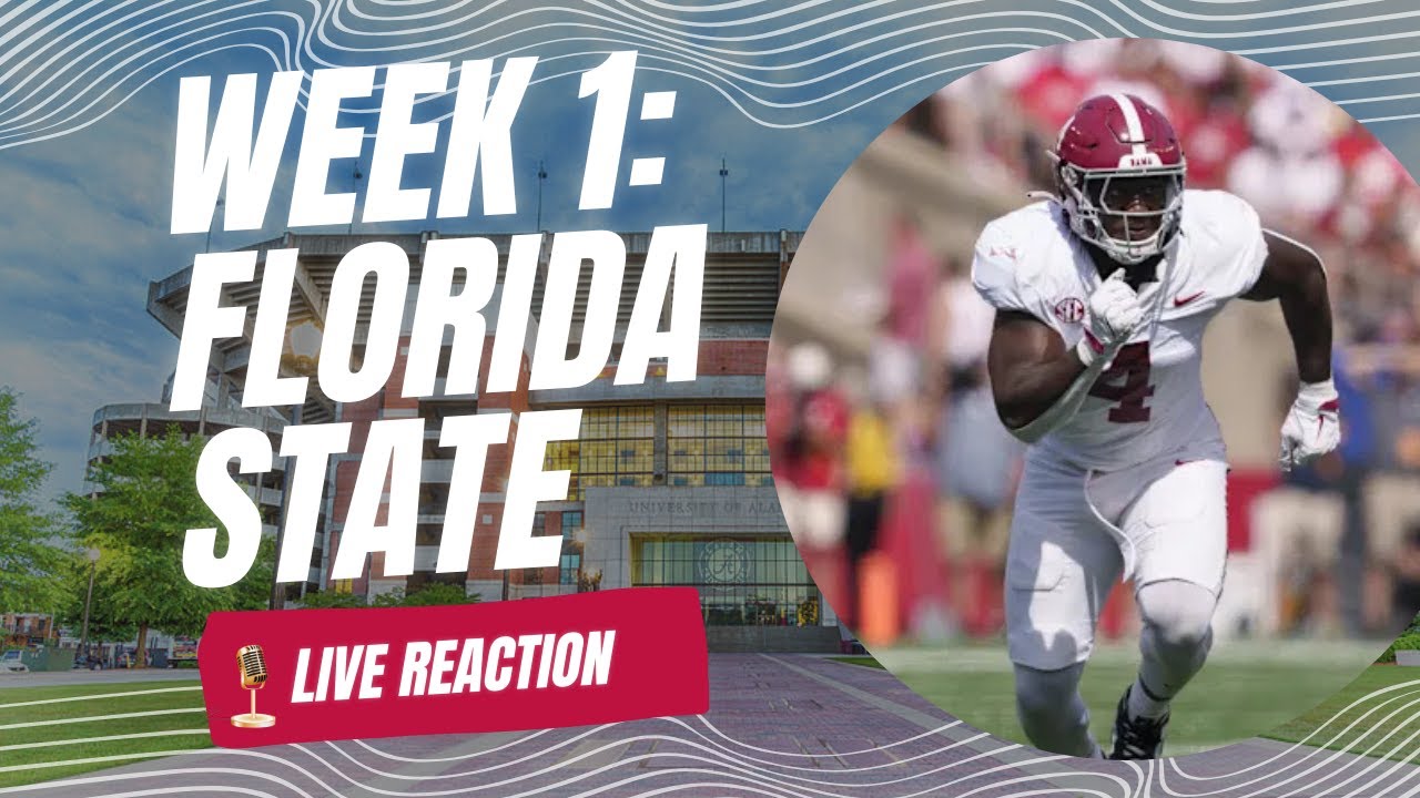 Alabama vs Florida State Week 1 In Depth Preview