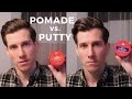 Pomade vs. Putty: What's the difference?