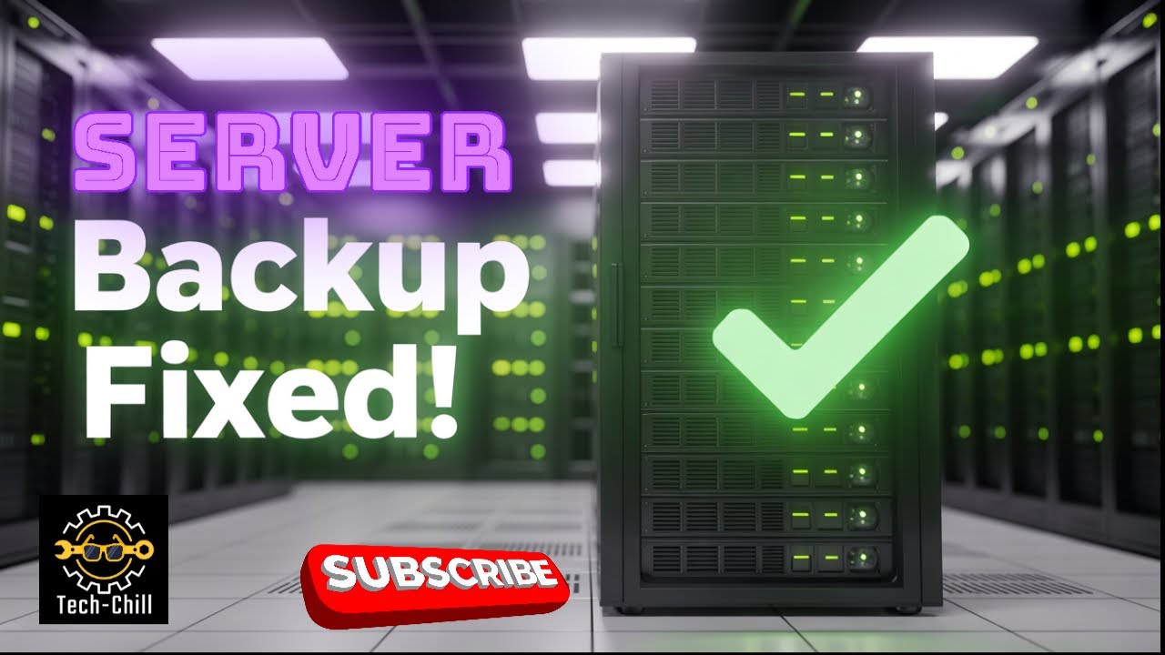 How to Fix Server Backup Failures