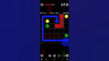 flow free level 98 | games | android | flow free | level 98 | 6x6 #flowfree #android #game #mindgame
