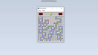 Minesweeper Intermediate 35 Seconds - No Flag