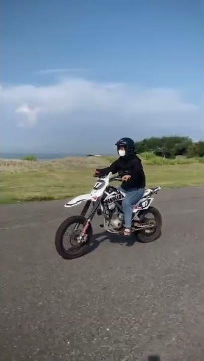 SUPERMOTO SPEK STANDAR LANCAR BUAT WHEELIE | Supermoto Ladies  #supermotocantik #short #shortvideo