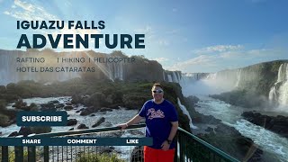 I'm under the Waterfall!!! Tour the Belmond Cataratas Hotel at Iguazu Falls Brazil!
