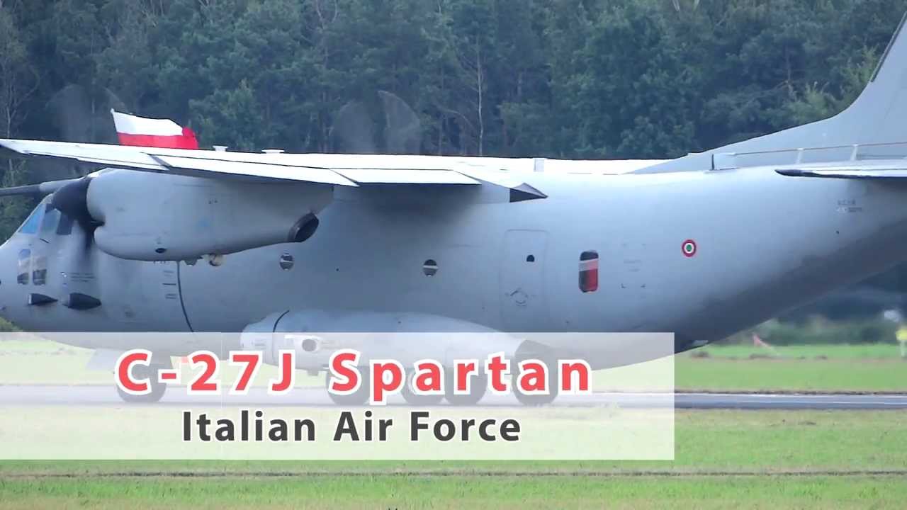 C-27J Spartan - extreme aerobatics - Air Show Radom 2013