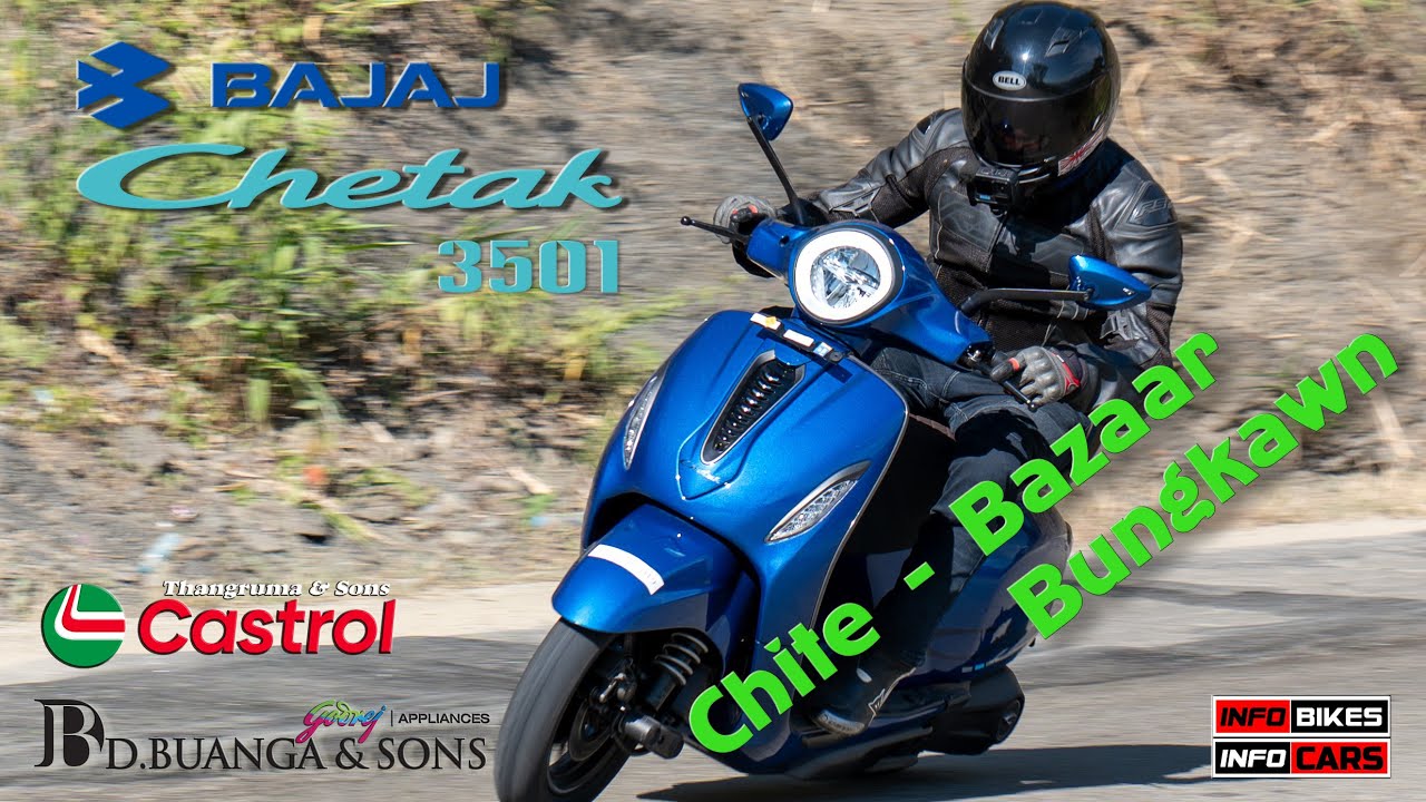 Bajaj 3501 Chetak EV Chho a tlan thei em