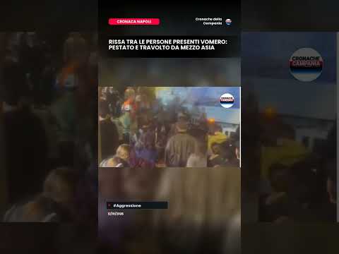 Video Drammatica aggressione a Piazza Vanvitelli: un padre interviene per proteggere le figlie e viene…