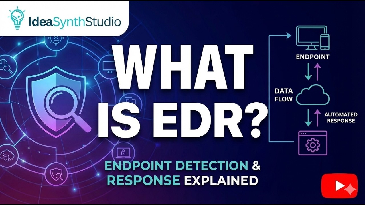 What is EDR (Endpoint Detection & Response)? - YouTube
