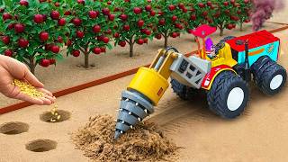 DIY Mini Tractor Railway Upgrade 🚂 Safety Double Track System | HP Mini #1