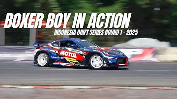 BRZ BOXER BOY, FIRST CAR IN PRO2 WITH FA24 ENGINE TO THE PODIUM! | INDONESIA DRFIT SERIES RD 1