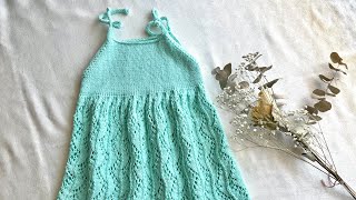 Yazlık (yetişkin bluz)bebek elbise #handmade #knit #ootd #baby #needle #jumper