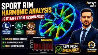 Harmonic Analysis of a Sport Rim Wheel Using ANSYS — Is It Safe from Resonance