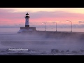 Subzero Sea Smoke Sunrise - Happy New Year 2019!