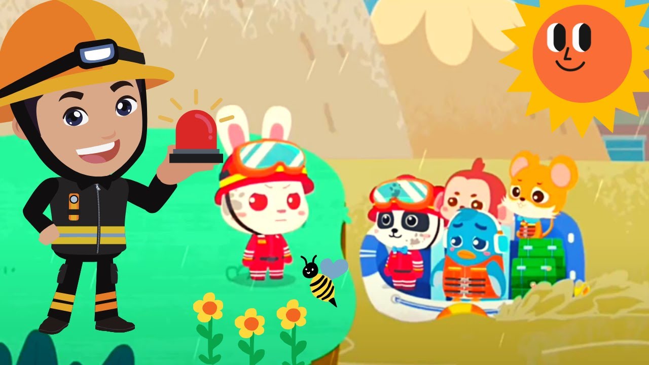 This is the BEST kids learning cartoon EVER! 🤩| Rescue Episode 1 ...