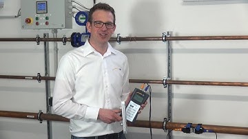 Installation Instructions  Ultrasonic Flow Meter PCE-TDS 100 Series