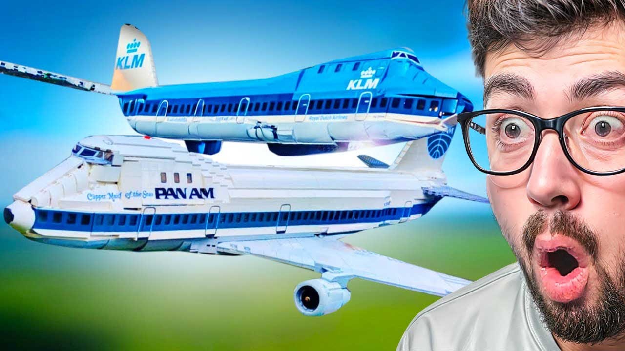 RECREA ACCIDENTES DE AVIONES REALES con LEGO 😱