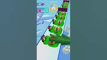 Teeth Runner - 81 Brush iOS Android Gameplay #shorts