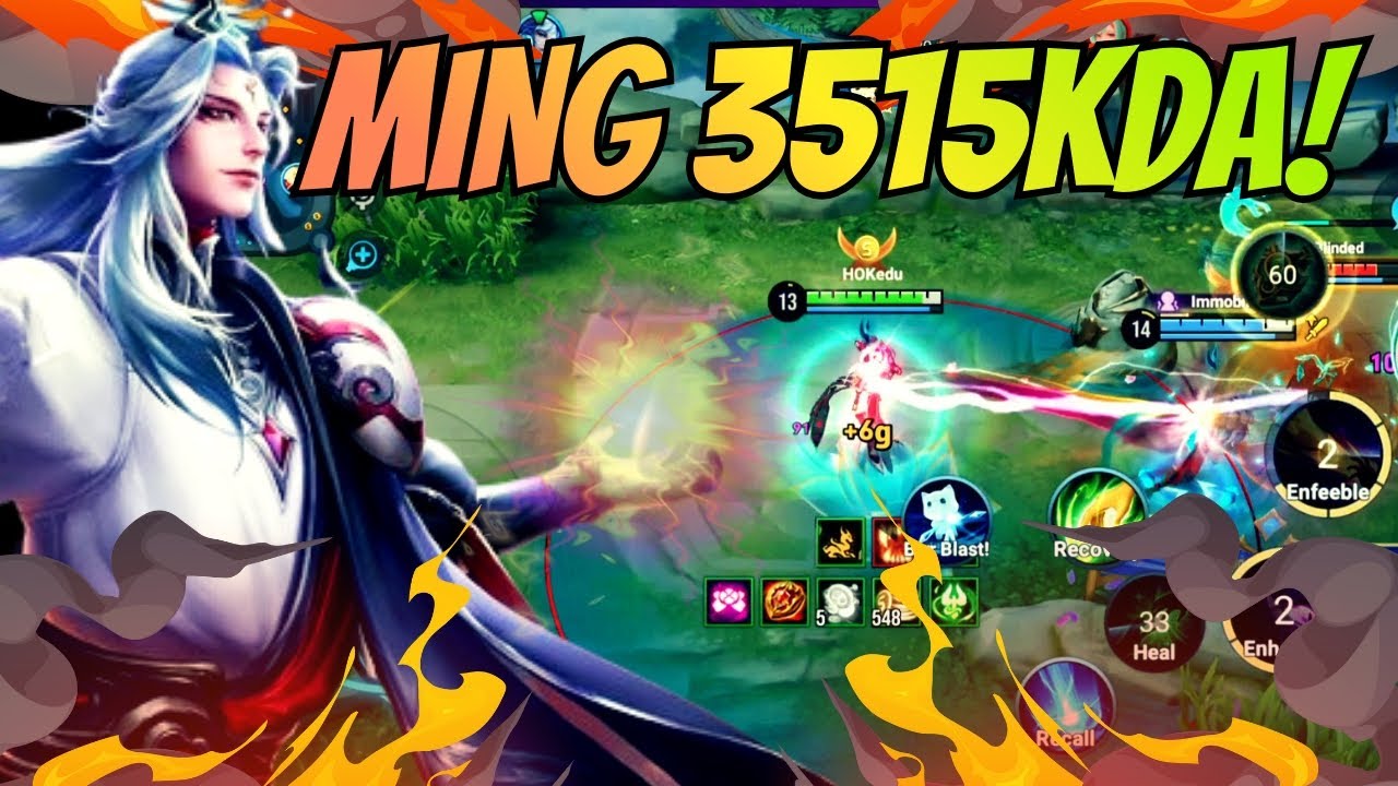 HOK Ming Star Teller, Roaming 3515KDA! 