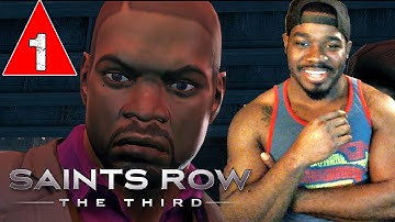 Saints Row 3 The Third Gameplay Walkthrough Part 1 - CREATING ICE CUBE - Lets Play