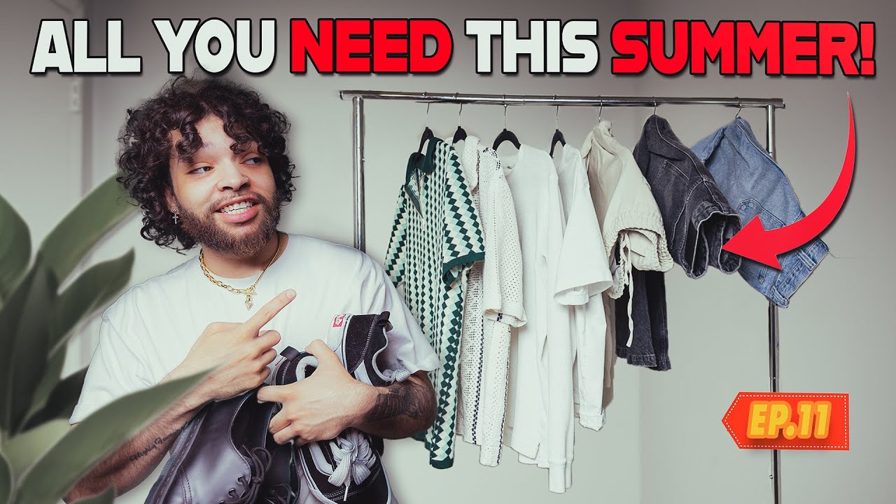 10 SUMMER FASHION ESSENTIALS FOR GUYS!