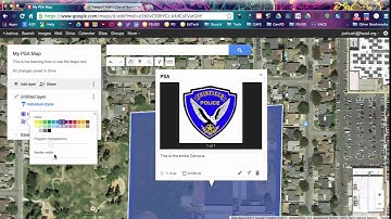 Google MyMaps How-To Basics