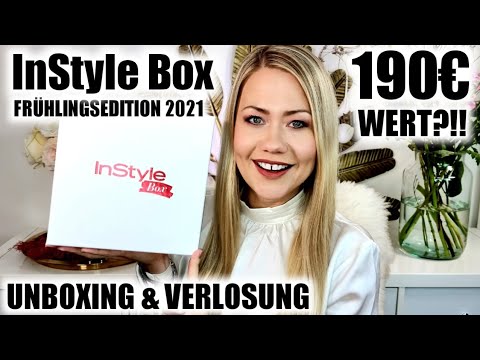 190€ Wert?! InStyle Box Fühlingsedition März 2021 | Unboxing & Verlosung