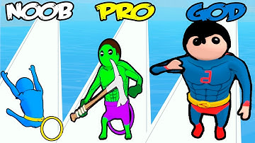 NOOB vs PRO vs HACKER in Monsters Gang 3D