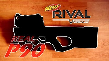NERF RIVAL P90 | Nerf Mod by LaserGadgets #rivalweeks