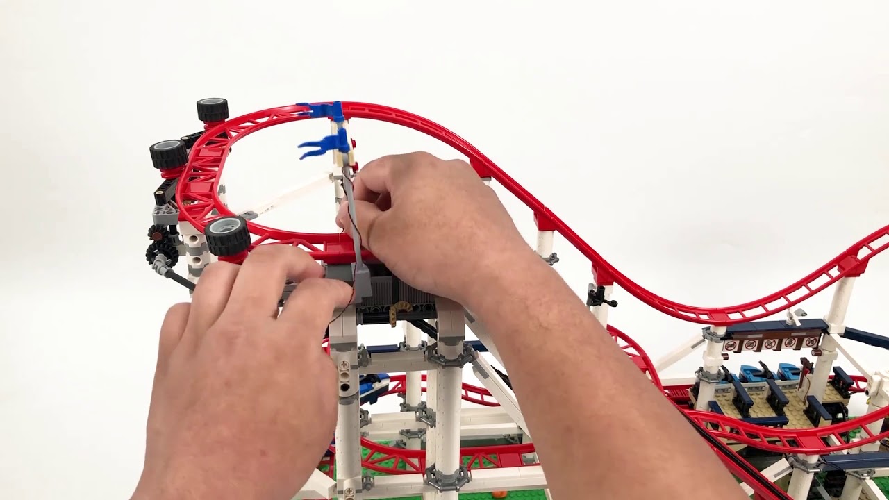 【BX077 Installation Video】BriksMax Light kit for Lego Roller Coaster 10261