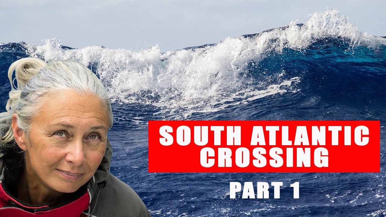 Ocean Crossing in 25 days on a sailing catamaran. Daily life of 2 people on an ocean passage  Part 1