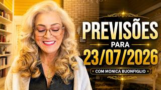 PREVISÕES PARA 23/07/2026