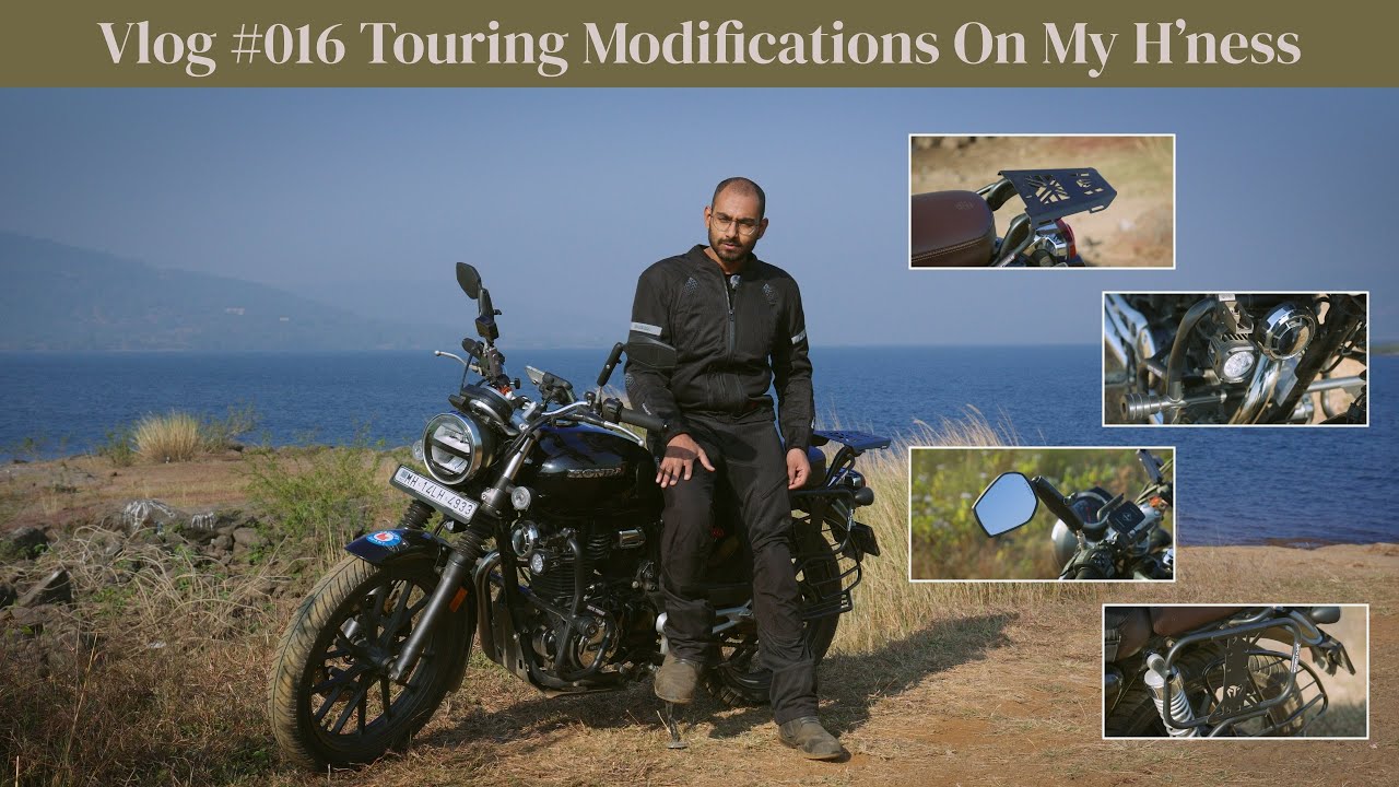Honda H'ness CB350 | All Touring Modifications Done | Long Ride Destination Reveal