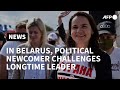 Svetlana Tikhanovskaya The Stay At Home Mum Rocking Belarus Polls AFP 