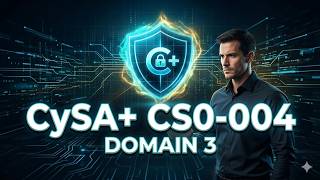 CompTIA CySA+ Latest V4 (CS0-004) Full Course 2026 | Cybersecurity Analyst Domain 3