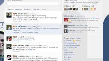 Twitter: Reporting and blocking users