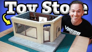 I made a miniature Toy Store for Nerdzoic