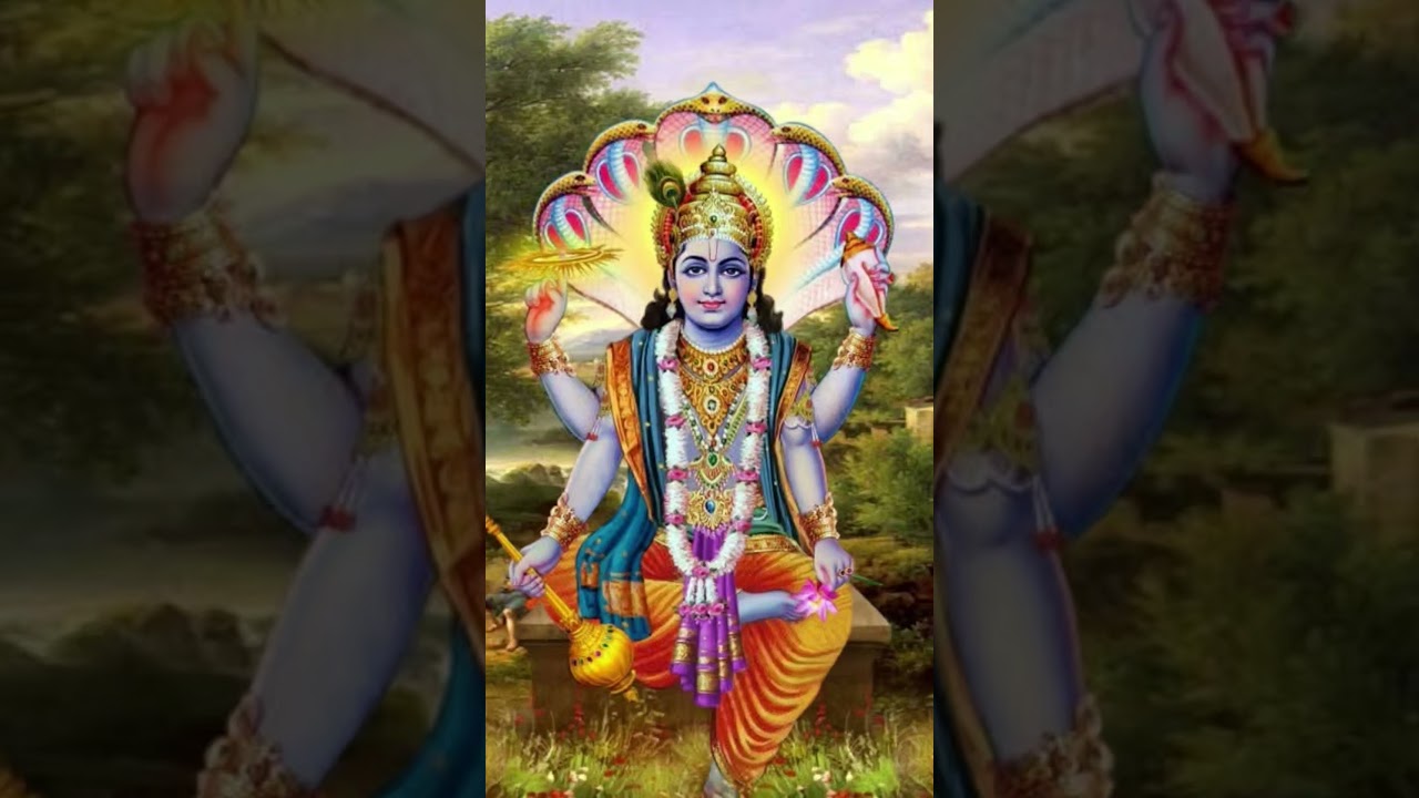 शुक्लाम्वरधरं विष्णुं शशिवर्णं चतुर्भुजम्।प्रसन्नवदनं ध्यायेत् सर्वविघ्नोपशान्तये॥  — शिव दुर्गा विश्व गुरु सनातन YouTube video