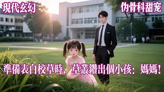【青梅竹马】准备跟暗恋的校草表白,我紧张得不行。草丛忽然钻出一个⽑茸茸的⼈头。小⼥孩眉眼稚嫩,⼩声嘀咕:十⼋岁的妈妈好萌喔,她是要跟爸爸表白了吗?我没听懂。#有声小说 #完结文 #言情