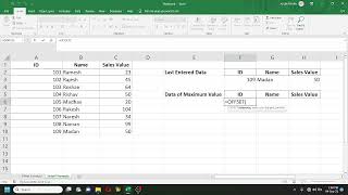 Offset formula in excel(Part 2)