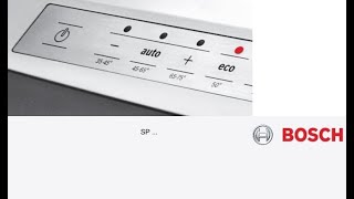 Manual Lavajillas Bosch Silence Plus SPV40E10EU PDF
